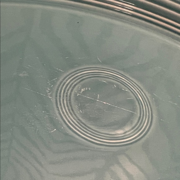 Fiestaware Turquoise Oval Serving Platter - Picture 2 of 6